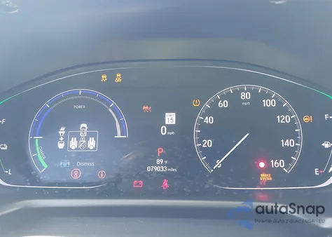 2021 Honda Accord Touring Hybrid from USA, damaged, VIN 1HGCV3F9XMA003320